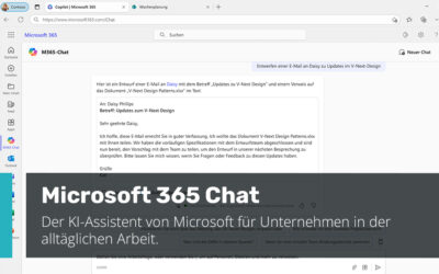 Microsoft 365 Chat: Ihr KI-Assistent im Arbeitsalltag