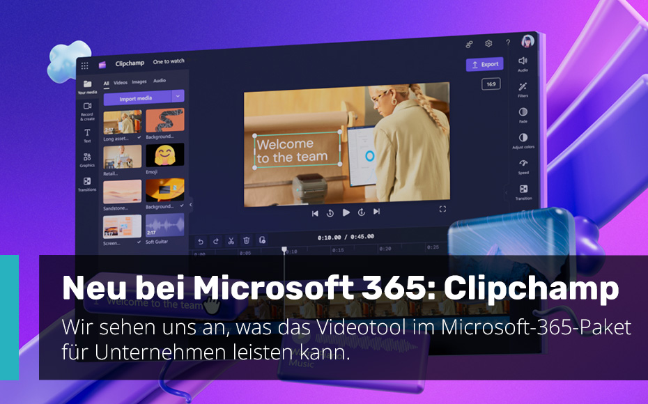 Microsoft Clipchamp in Microsoft 365