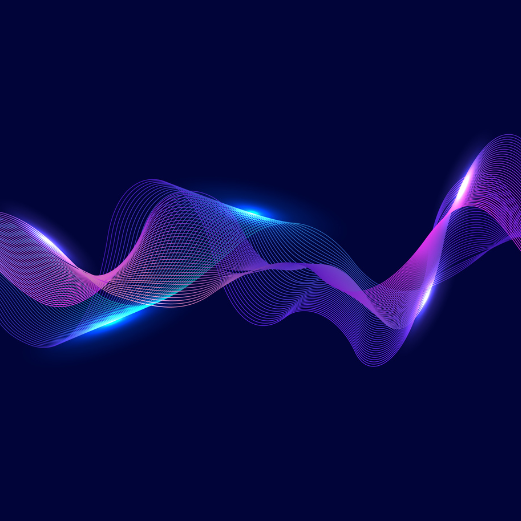 Digitale leuchtende Spiral